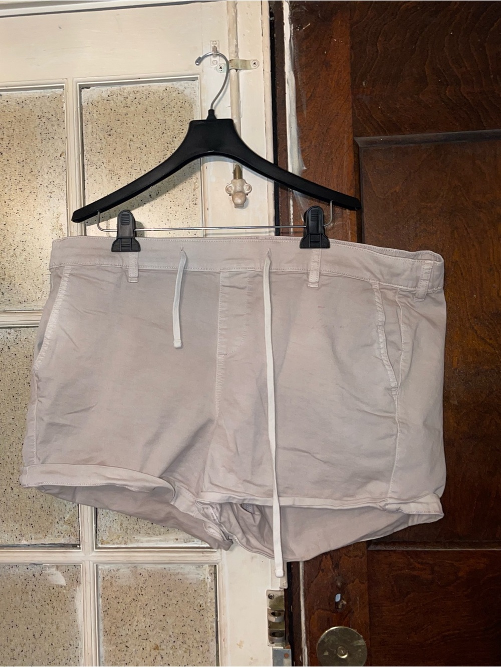 torrid Off White Drawstring Shorts - Sz 2